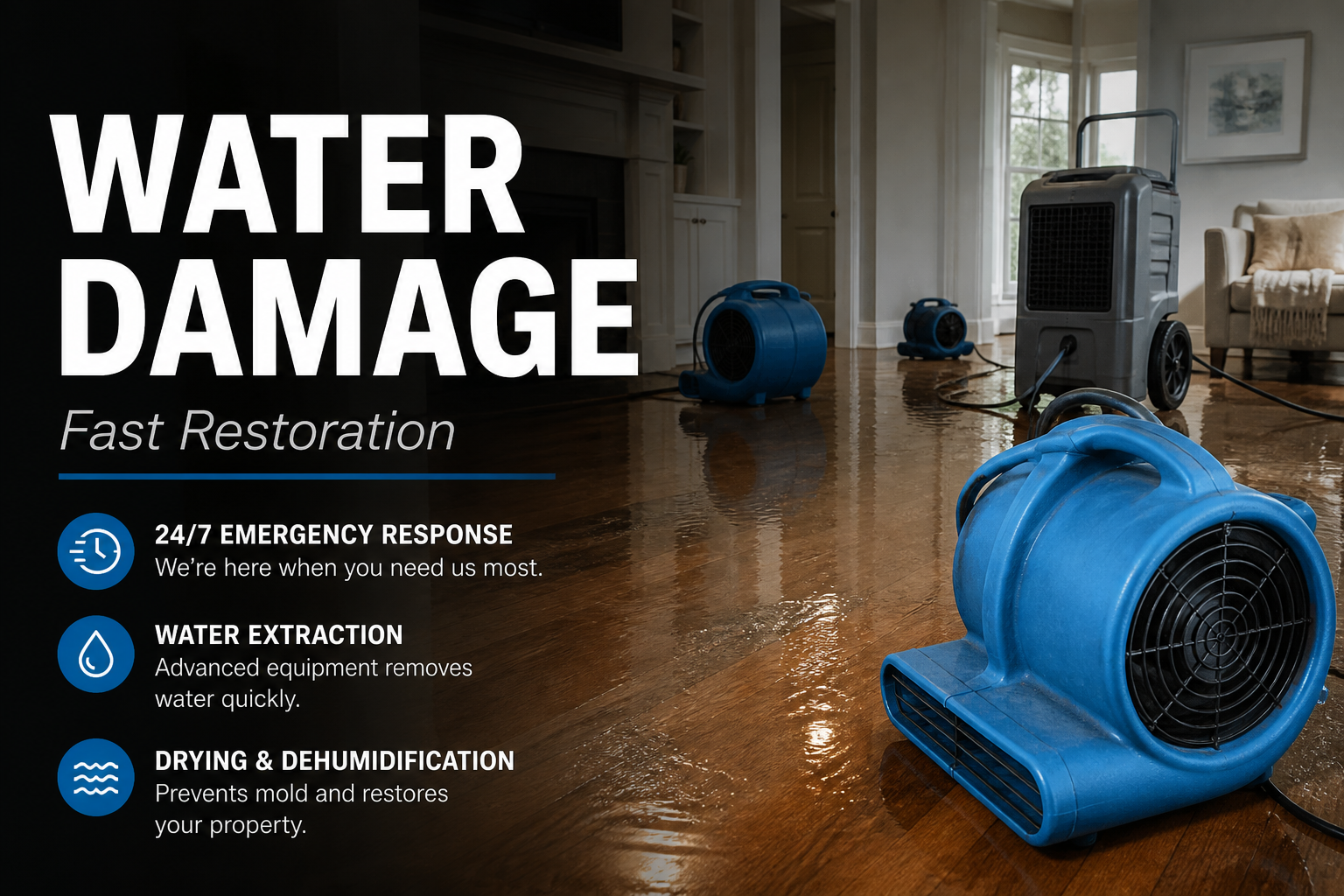 Water Damage creative ad